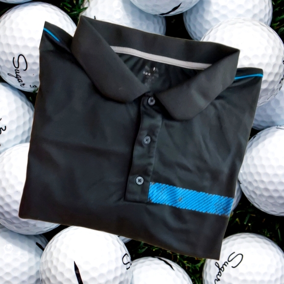 Reebok Other - Reebok Golf Polo Shirt Men 5XL Black/Blue
